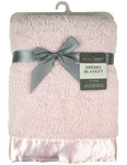 sherpa blanket - pink